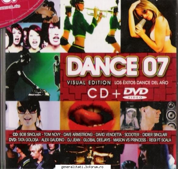 dance visual edition (2007) dance [album full] tikaro louis ferran clarence shine live bob sinclair