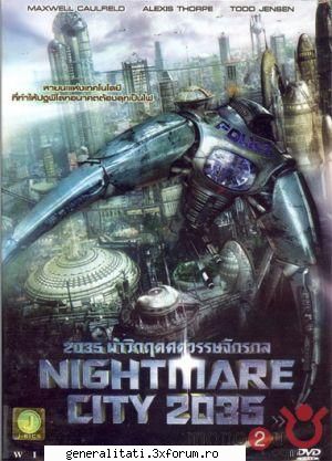 nightmare city 2035 

plot future. the corrupt regime broadcasts the illusion of a beautiful city to