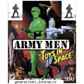 a mob of alien toys has invaded earth. they've enlisted the tan
army to help them conquer the hope